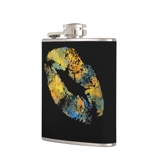 Stilvolle Lips #9 Flachmann (Links)