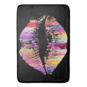 Stilvolle Lips Badematte (Vorderseite Vertikal)