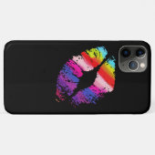 Stilvolle Lips Case-Mate iPhone Hülle (Rückseite (Horizontal))