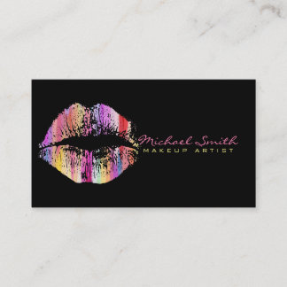Stilvolle Lips Makeup Artist #23 Visitenkarte