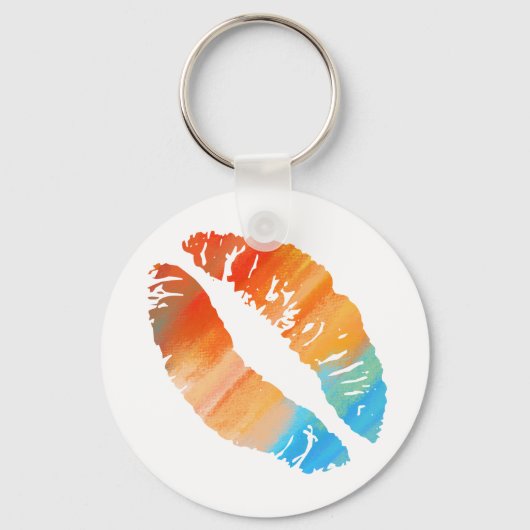 Stilvolle Lips Schlüsselanhänger (Vorderseite)