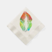 Stilvolle Lips Serviette (Ecke)
