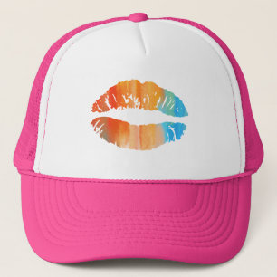 Stilvolle Lips Truckerkappe