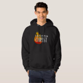 Stilvolle LIT FÜR CHRIST Christlich Hoodie (Vorne ganz)