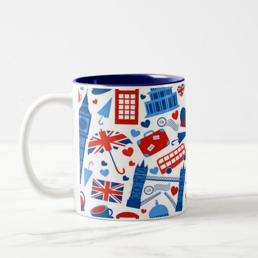 Stilvolle London, England Tasse - Reisen - Geschen (Links)