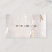 Stilvolle Luxus imitierte Goldfolie Visitenkarte (Vorderseite)