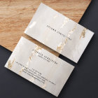 Stilvolle Luxus imitierte Goldfolie
