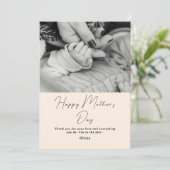 Stilvolle Mama | Perfekt für Muttertagskarte Feiertagskarte (Stehend Vorderseite)