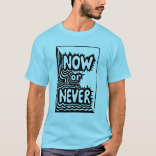 Stilvolle Männer-T - Shirt mit Inschrift