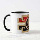 Stilvolle Medusa Gold Tasse (Links)