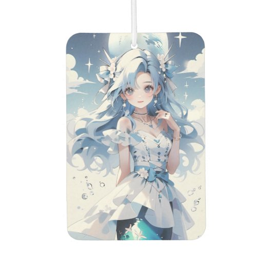 Stilvolle Mermaid Car Odor Eliminators Autolufterfrischer (Vorderseite)