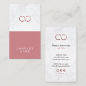 Stilvolle minimale visitenkarte (Vorne/Hinten)