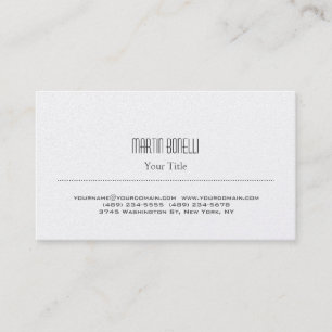 Stilvolle Minimalistische moderne, trendige Visite Visitenkarte