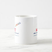 stilvolle mit Monogramm Kaffee-Tasse für Piloten Kaffeetasse (Mittel)