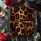 Stilvolle Mit Monogramm Leopard Print Business Planer