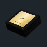 Stilvolle Mit Monogramm Template Imitate Gold Clas Erinnerungskiste<br><div class="desc">Stilvolle Mit Monogramm Template Imitate Gold Classic Schmuck Box.</div>