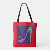 Stilvolle Mode High Heel Tasche (Rückseite)