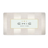 Stilvolle Mode und Beauty Modern gestreift (Vorne)