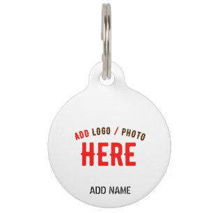 STILVOLLE MODERNE ANPASSBARE WEISSE VERIFIZIERTE M HAUSTIERMARKE