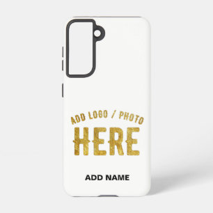 STILVOLLE MODERNE ANPASSBARE WEISSE VERIFIZIERTE M SAMSUNG GALAXY HÜLLE