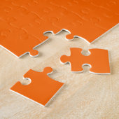 Stilvolle moderne Bezeichnung Initial | Neon Sunse Puzzle (Seite)