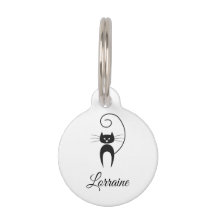 Stilvolle, moderne Black Curly Schwanz Cat