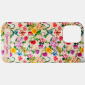 Stilvolle, moderne Blume Feminine Girly Case-Mate iPhone Hülle (Rückseite (Horizontal))