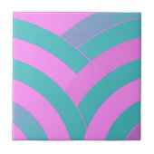 stilvolle, moderne Chevrons Fliese (Vorderseite)