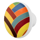 stilvolle moderne Chevrons Keramikknauf (Rechts)