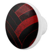 stilvolle moderne Chevrons Keramikknauf (Rechts)