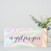 Stilvolle, moderne, elegante Holografie-Lashes (Stehend Vorderseite)