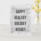 Stilvolle, moderne Gastfreundschaft Karte (Gelbe Blume)