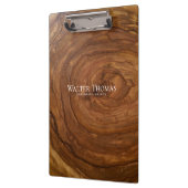 Stilvolle moderne Holzklammer Klemmbrett (Links)