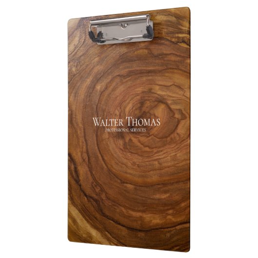 Stilvolle moderne Holzklammer Klemmbrett (Links)