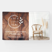 Stilvolle moderne Holzschnitzerei Banner (Horizontal)