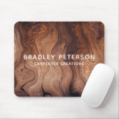 Stilvolle moderne Holzschnitzerei Mousepad (Mit Mouse)