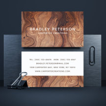 Stilvolle moderne Holzschnitzerei