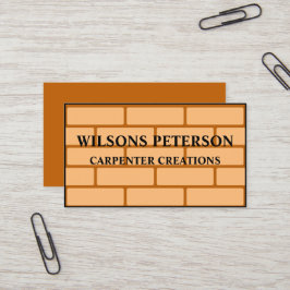 Stilvolle moderne Holztäfelung Beruflich Visitenkarte