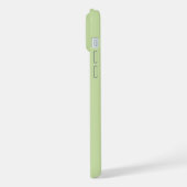 STILVOLLE MODERNE INDIVIDUELL ANGEPASSTE SAGE-FARB iPhone HÜLLE (Linke Seite)