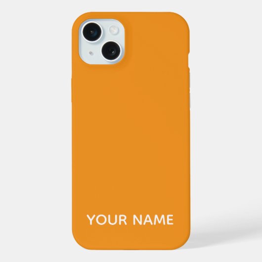 STILVOLLE MODERNE INDIVIDUELL ANGEPASSTER NAME ORA iPhone HÜLLE (Rückseite)