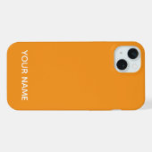 STILVOLLE MODERNE INDIVIDUELL ANGEPASSTER NAME ORA iPhone HÜLLE (Rückseite (Horizontal))