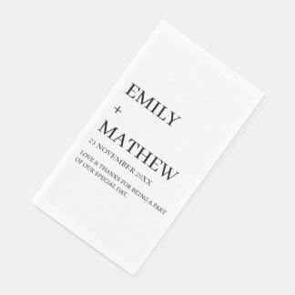 STILVOLLE MODERNE INDIVIDUELLE ELEGANT KLASSISCHE SERVIETTE