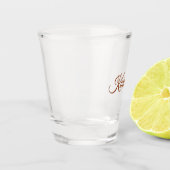STILVOLLE MODERNE INDIVIDUELLE NAME BRIDGE BACHELO SCHNAPSGLAS (Links)