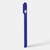 STILVOLLE MODERNE INDIVIDUELLE NAME DUNKELBLAUE FA iPhone HÜLLE (Linke Seite)