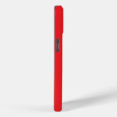 STILVOLLE MODERNE INDIVIDUELLE NAME EINFARBIGE ROT Case-Mate iPhone HÜLLE (Rückseite / Rechts)