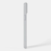 STILVOLLE MODERNE INDIVIDUELLE NAME HELLGRAU FARBE iPhone HÜLLE (Rechte Seite)