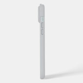 STILVOLLE MODERNE INDIVIDUELLE NAME HELLGRAU FARBE iPhone HÜLLE (Linke Seite)