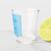  STILVOLLE MODERNE INDIVIDUELLE NAME HOCHZEIT  SCHNAPSGLAS (Rechts)