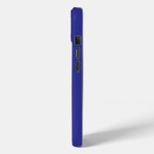 STILVOLLE MODERNE INDIVIDUELLE NAME MASSIVE BLAUE Case-Mate iPhone HÜLLE (Rückseite / Links)