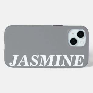 STILVOLLE MODERNE INDIVIDUELLE NAME MASSIVE DUNKEL Case-Mate iPhone HÜLLE